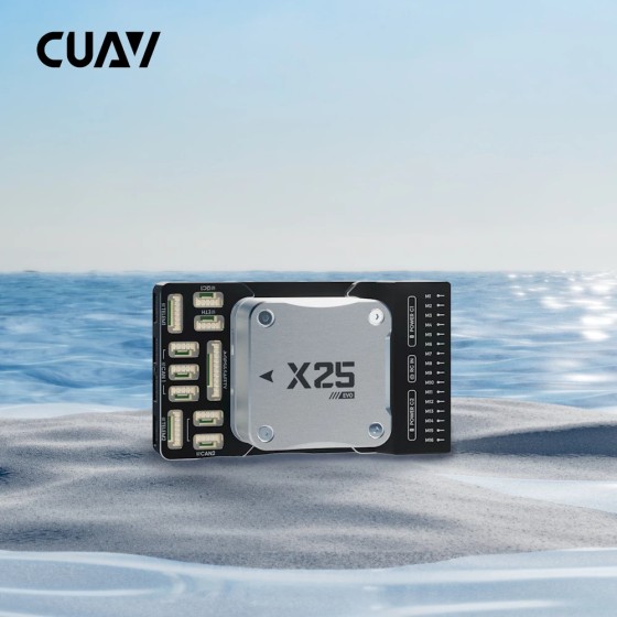 Nouveau contrôleur CUAV X25 RC système sans pilote contrôleur Open Source STM32H7 prise en charge PX4 Ardupilot pour Drone Vtol